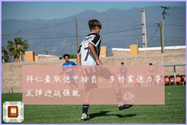 拜仁豪取德甲榜首，多特蒙德力争反弹迎战强敌